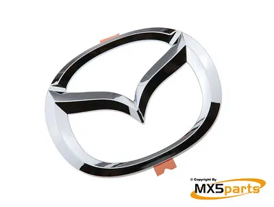 MX5 Front Bumper Wings Badge Emblem Logo Genuine Mazda MX-5 Mk2.5 NBFL 2000>2005 • £20.44